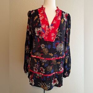 Anthropologie Dolan floral top